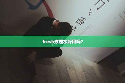 fresh玫瑰水好用吗？