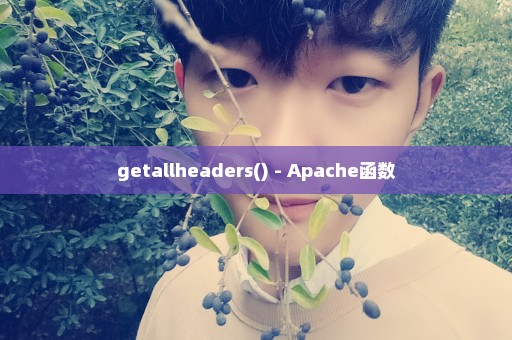 getallheaders() - Apache函数