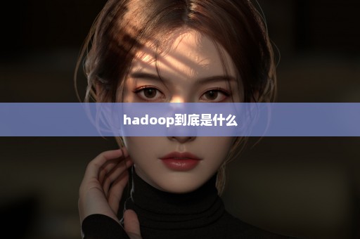 hadoop到底是什么