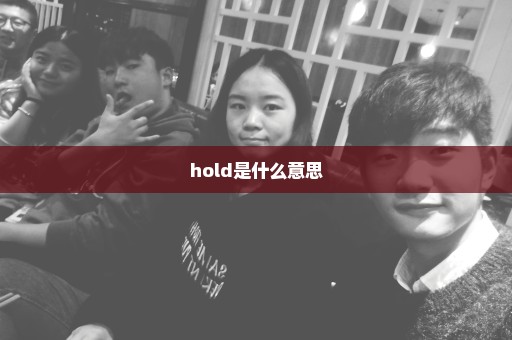 hold是什么意思