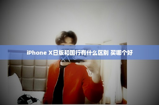 iPhone X日版和国行有什么区别 买哪个好