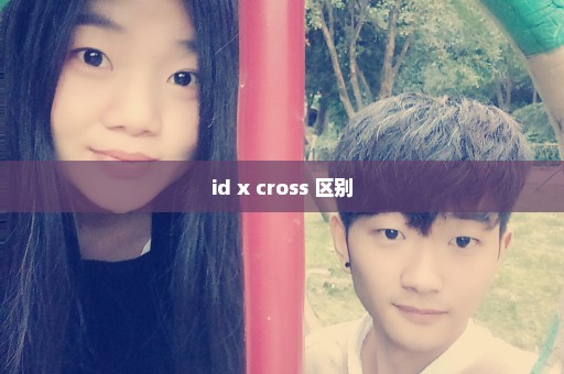 id x cross 区别