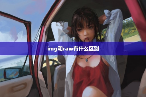 img和raw有什么区别