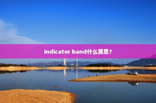 indicator band什么意思？