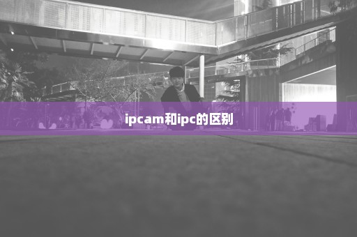 ipcam和ipc的区别