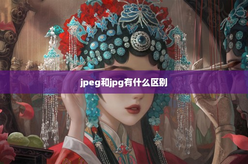 jpeg和jpg有什么区别