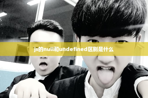 js的null和undefined区别是什么