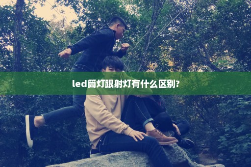 led筒灯跟射灯有什么区别?