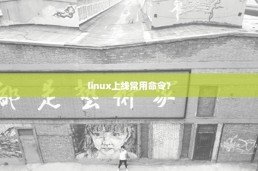 linux上线常用命令？