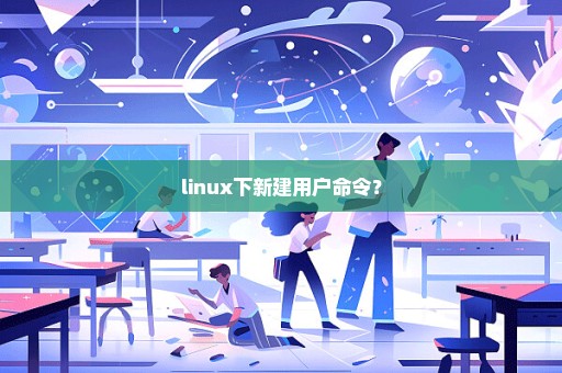 linux下新建用户命令？