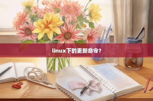 linux下的更新命令？