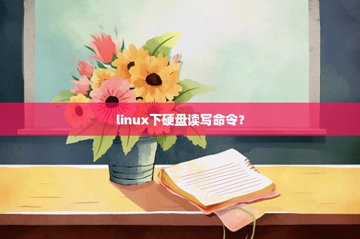 linux下硬盘读写命令？