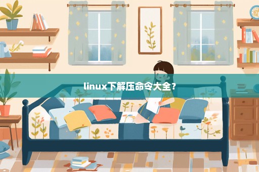 linux下解压命令大全？