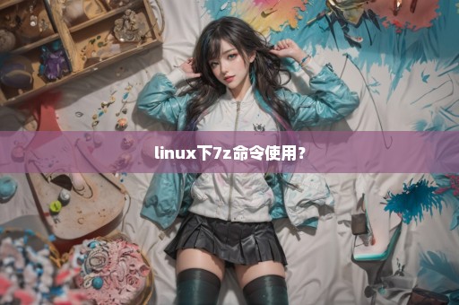 linux下7z命令使用？