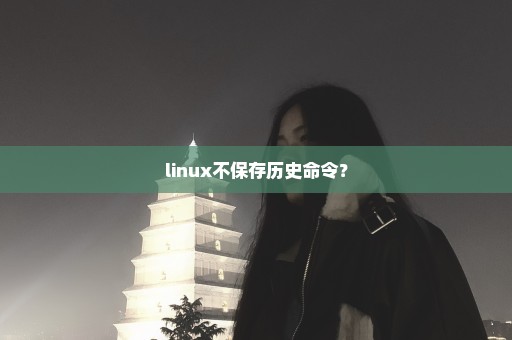 linux不保存历史命令？