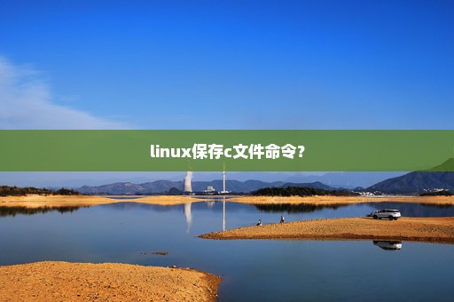 linux保存c文件命令？