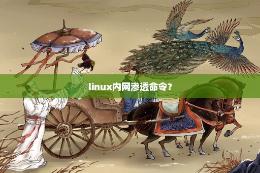 linux内网渗透命令？