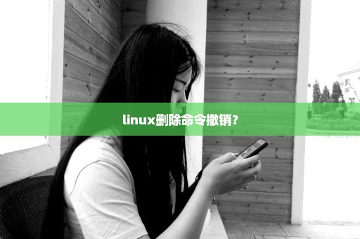 linux删除命令撤销？