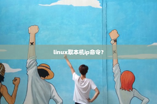 linux取本机ip命令？