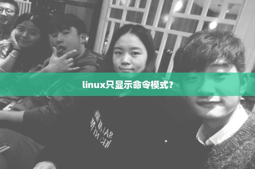 linux只显示命令模式？