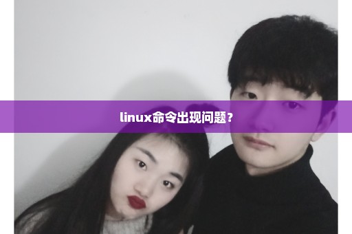 linux命令出现问题？