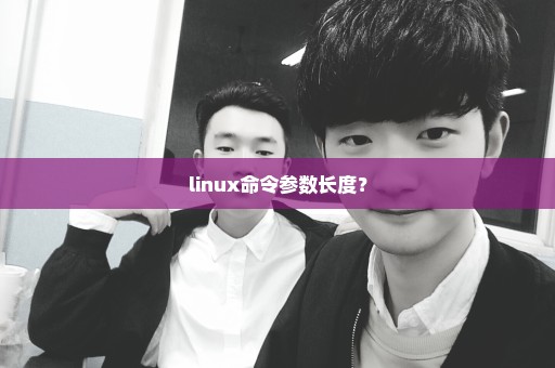 linux命令参数长度？