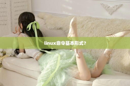 linux命令基本形式？