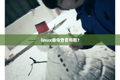 linux命令查看所有？