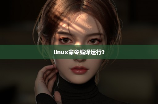 linux命令编译运行？