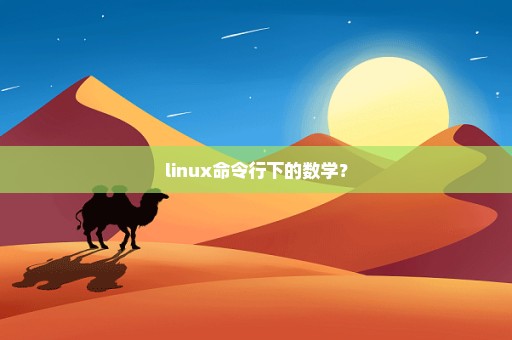 linux命令行下的数学？