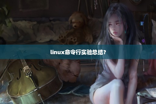 linux命令行实验总结？