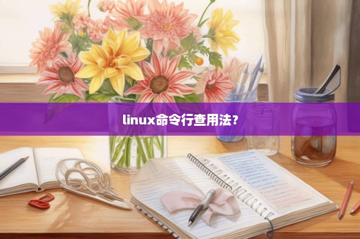 linux命令行查用法？