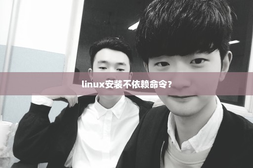 linux安装不依赖命令？