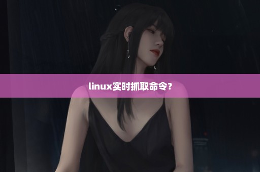 linux实时抓取命令？