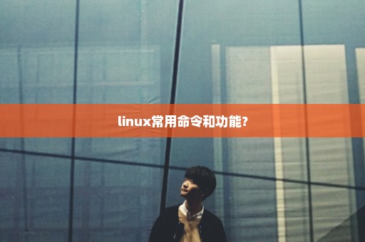 linux常用命令和功能？