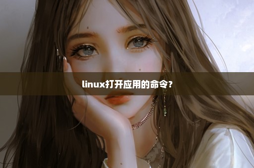 linux打开应用的命令？