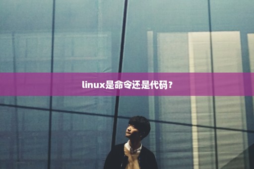 linux是命令还是代码？