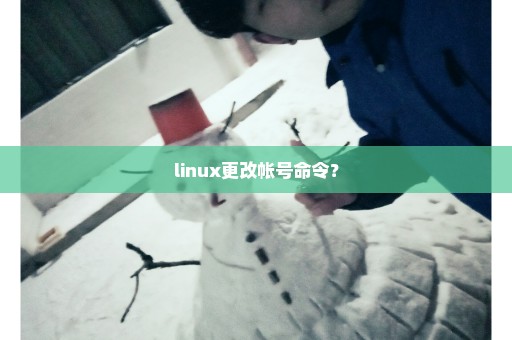 linux更改帐号命令？