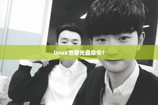 linux查看光盘命令？