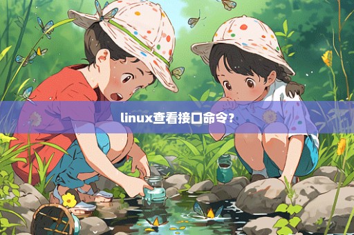 linux查看接口命令？