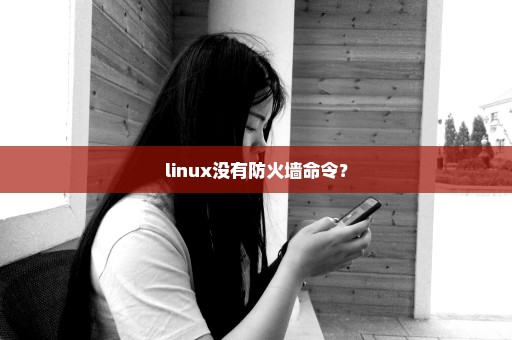 linux没有防火墙命令？