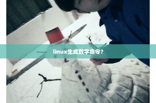 linux生成数字命令？