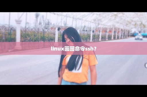 linux画图命令ssh？