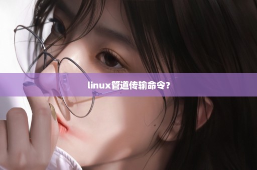 linux管道传输命令？