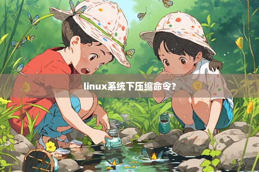 linux系统下压缩命令？