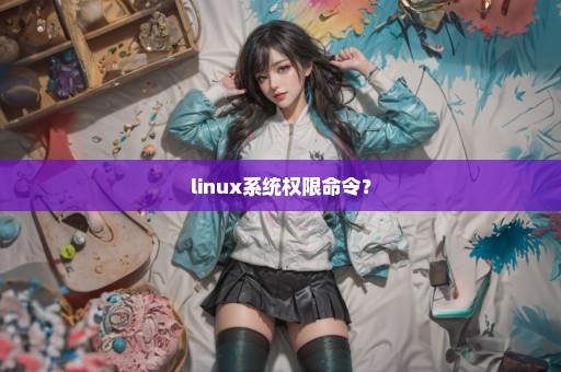 linux系统权限命令？