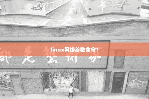 linux网络参数命令？