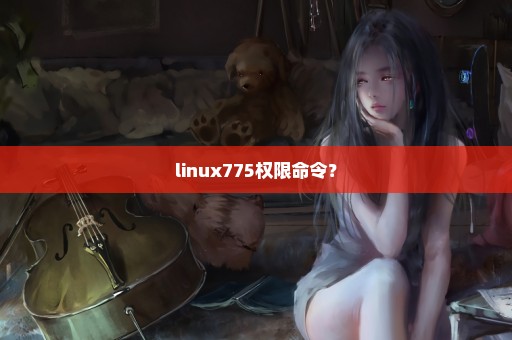 linux775权限命令？