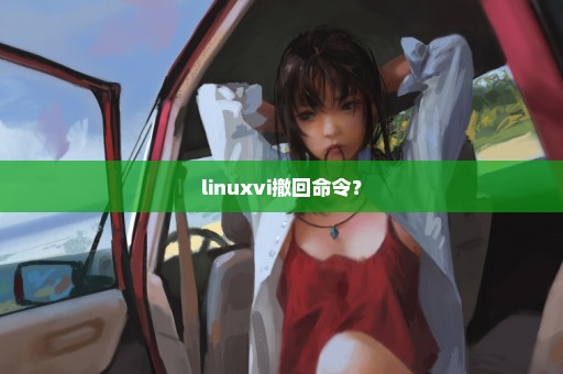 linuxvi撤回命令？