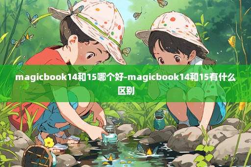 magicbook14和15哪个好-magicbook14和15有什么区别